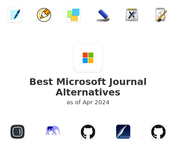 Best Microsoft Journal Alternatives
