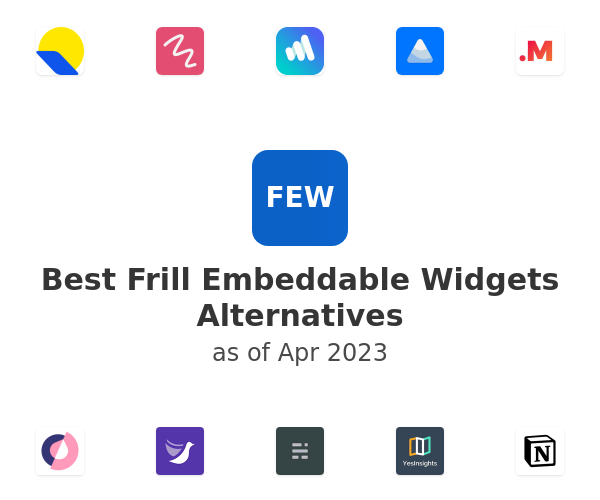 Best Frill Embeddable Widgets Alternatives