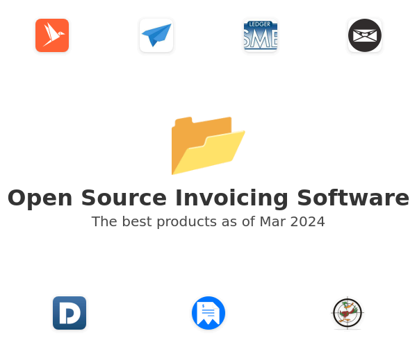 The best Open Source Invoicing products