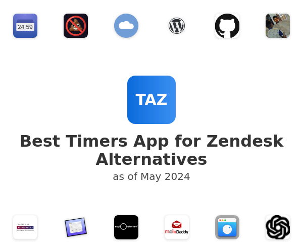 Best Timers App for Zendesk Alternatives