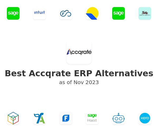 Best Accqrate ERP Alternatives