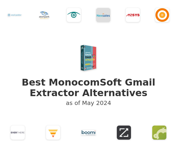 Best MonocomSoft Gmail Extractor Alternatives