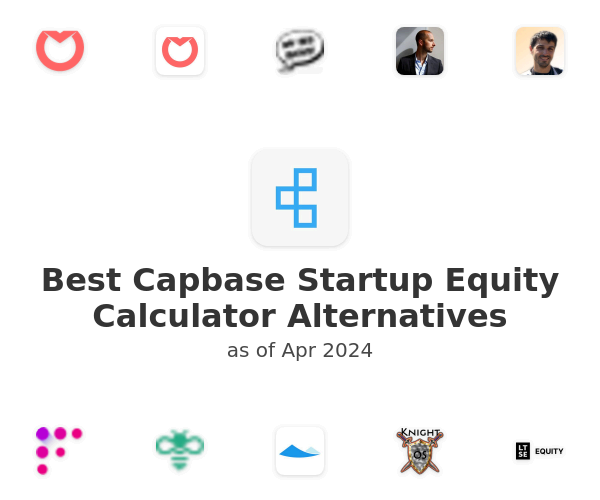 Best Capbase Startup Equity Calculator Alternatives