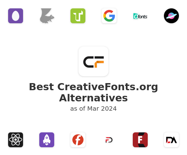 Best CreativeFonts.org Alternatives