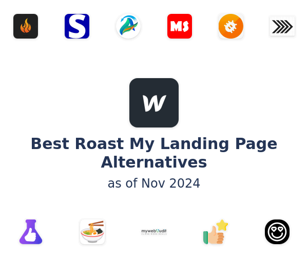 Best Roast My Landing Page Alternatives