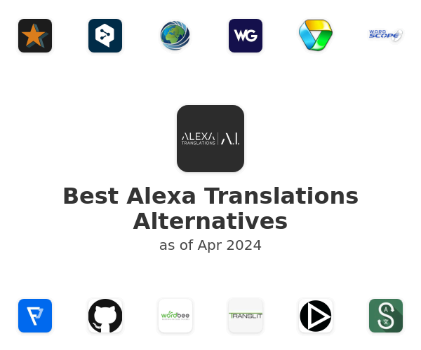 Best Alexa Translations Alternatives