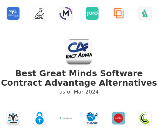 Best Great Minds Software Contract Advantage Alternatives