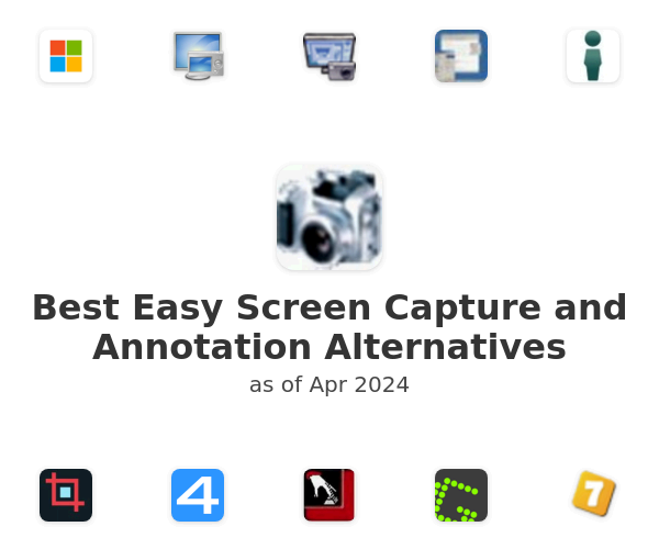 Best Easy Screen Capture and Annotation Alternatives