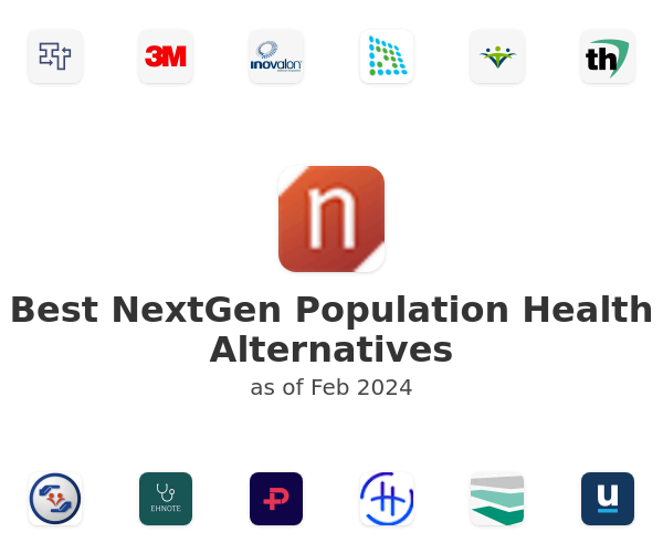 Best NextGen Population Health Alternatives