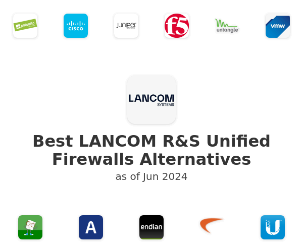 Best LANCOM R&S Unified Firewalls Alternatives