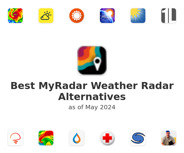 Best MyRadar Weather Radar Alternatives