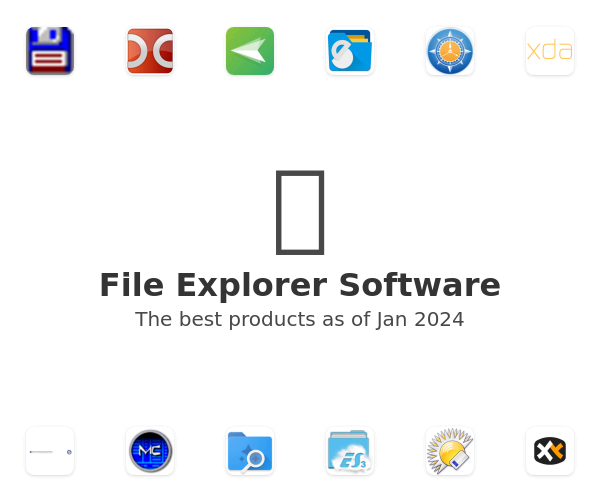 The best File Explorer products