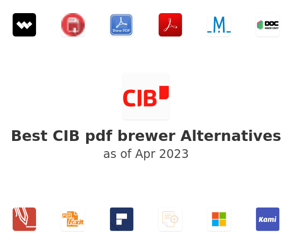 Best CIB pdf brewer Alternatives