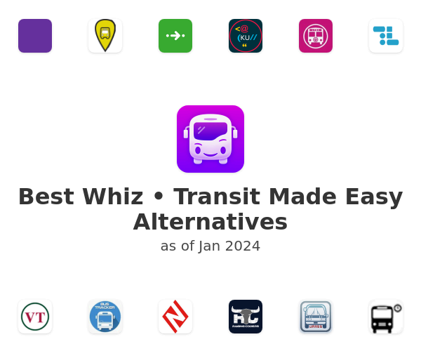 Best Whiz • Transit Made Easy Alternatives