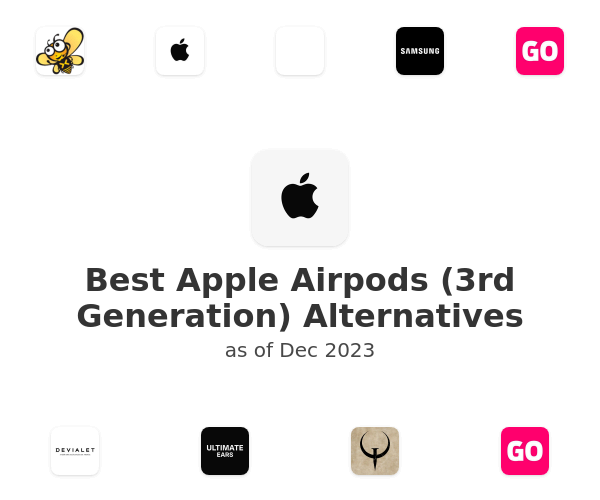 Best Apple Airpods (3rd Generation) Alternatives