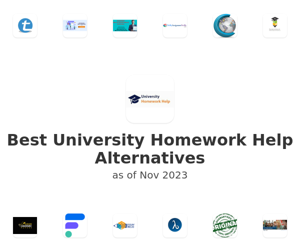Best University Homework Help Alternatives