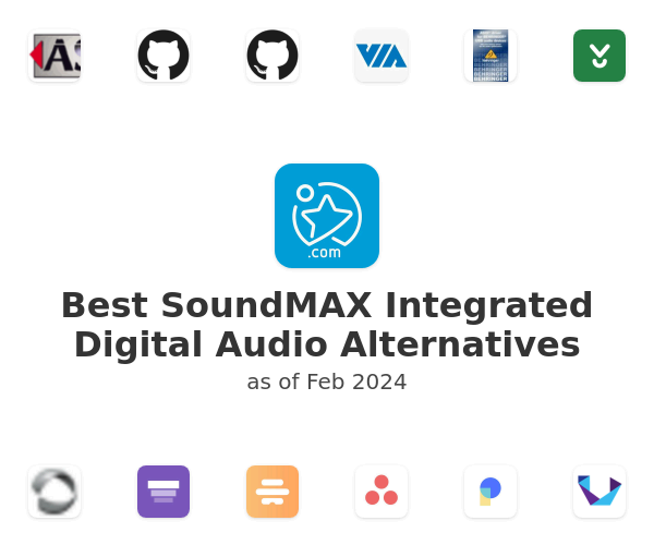 Best SoundMAX Integrated Digital Audio Alternatives