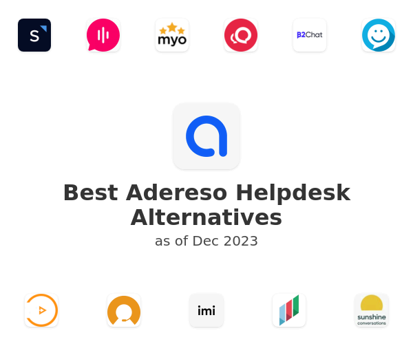 Best Adereso Helpdesk Alternatives