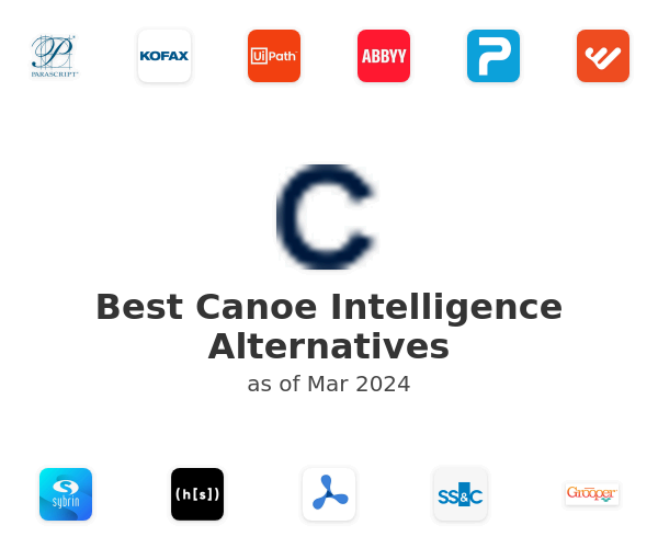 Best Canoe Intelligence Alternatives