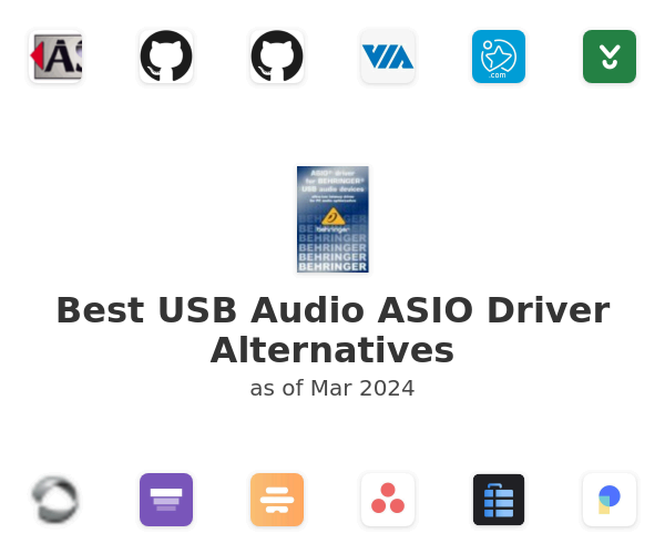 Best USB Audio ASIO Driver Alternatives