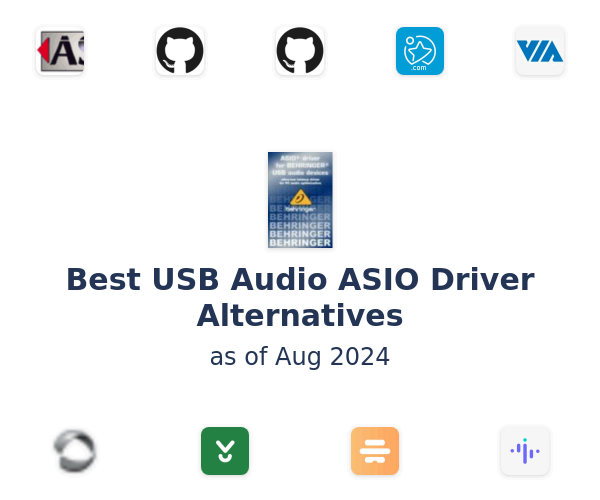 Best USB Audio ASIO Driver Alternatives