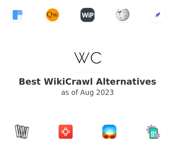 Best WikiCrawl Alternatives