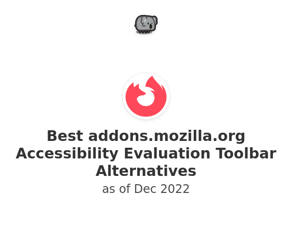 Best addons.mozilla.org Accessibility Evaluation Toolbar Alternatives