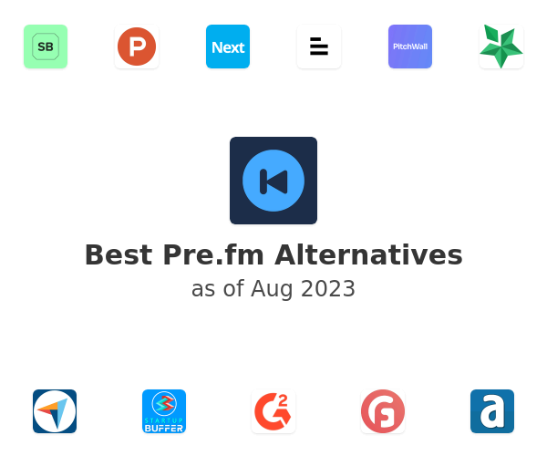 Best Pre.fm Alternatives