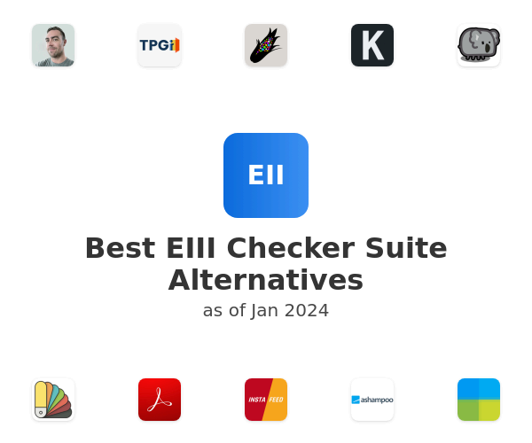 Best EIII Checker Suite Alternatives