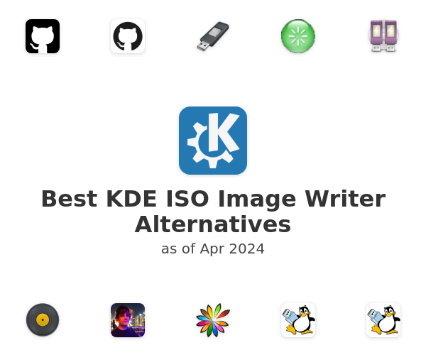 Best KDE ISO Image Writer Alternatives