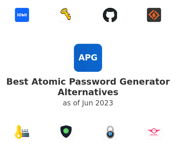 Best Atomic Password Generator Alternatives