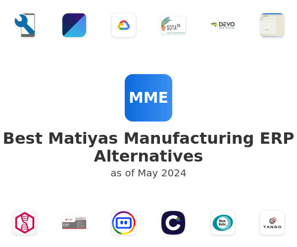 Best Matiyas Manufacturing ERP Alternatives