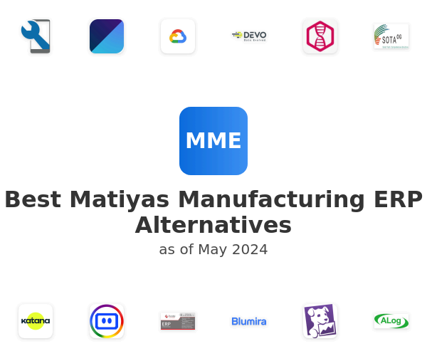 Best Matiyas Manufacturing ERP Alternatives