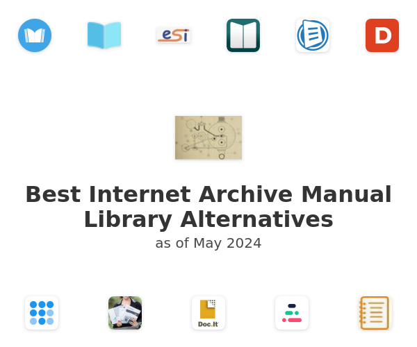 Best Internet Archive Manual Library Alternatives