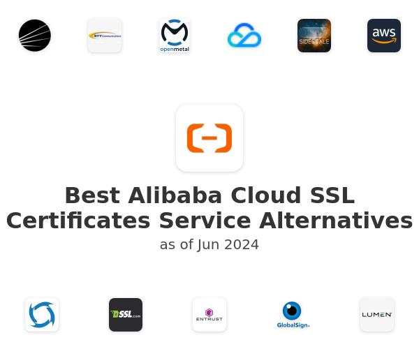 Best Alibaba Cloud SSL Certificates Service Alternatives