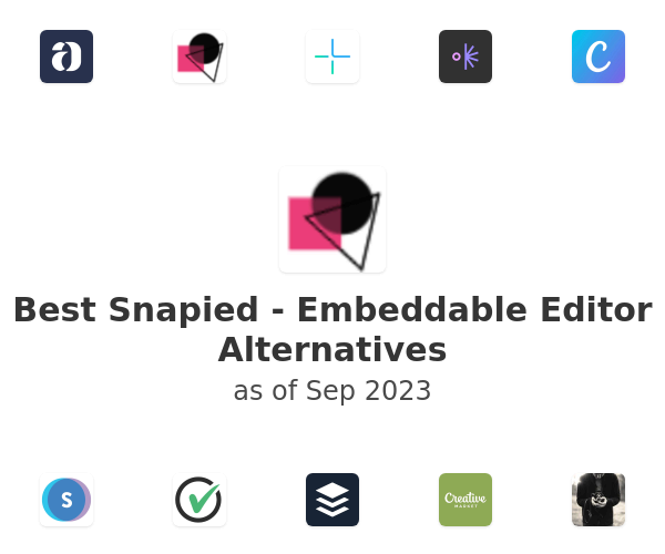 Best Snapied - Embeddable Editor Alternatives