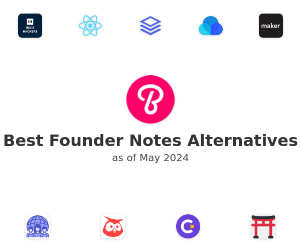 Best Founder Notes Alternatives