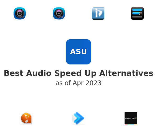 Best Audio Speed Up Alternatives