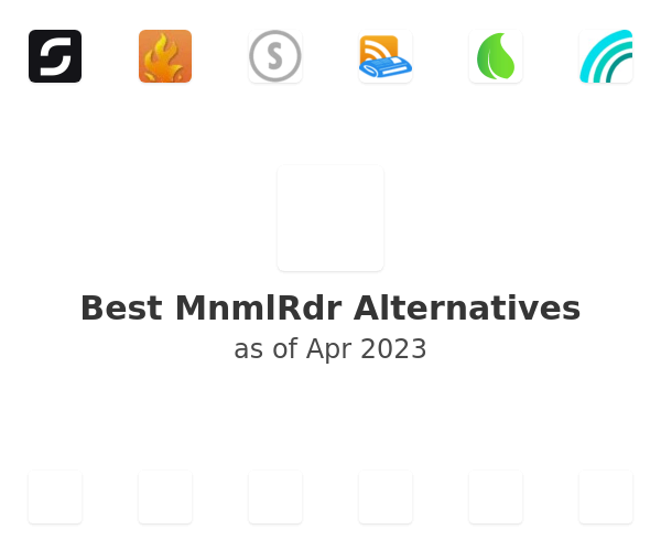Best MnmlRdr Alternatives