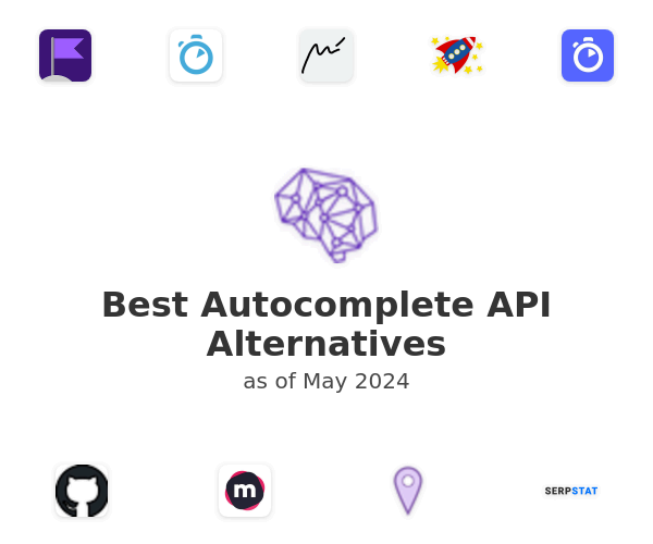 Best Autocomplete API Alternatives