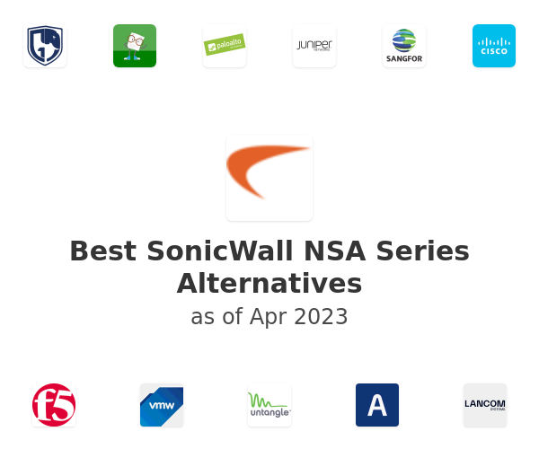 Best SonicWall NSA Series Alternatives