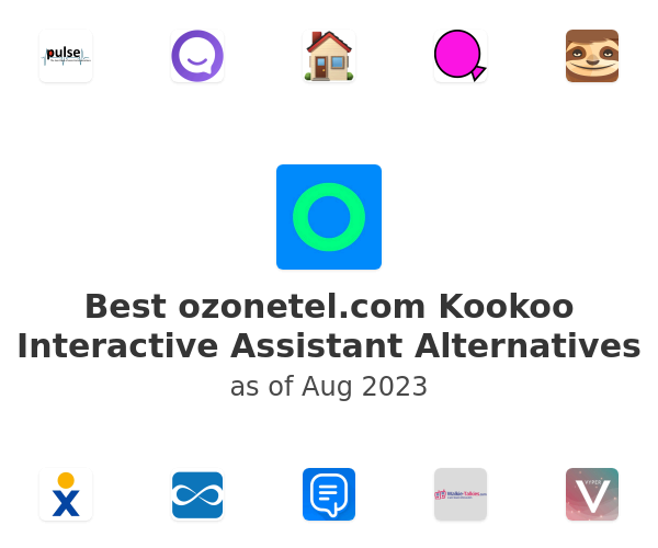 Best ozonetel.com Kookoo Interactive Assistant Alternatives