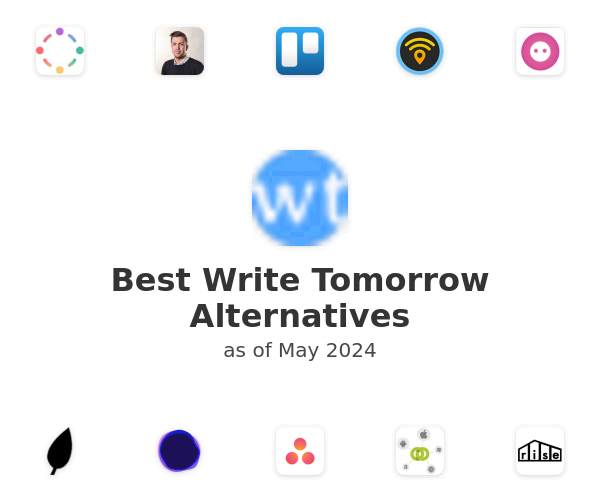 Best Write Tomorrow Alternatives