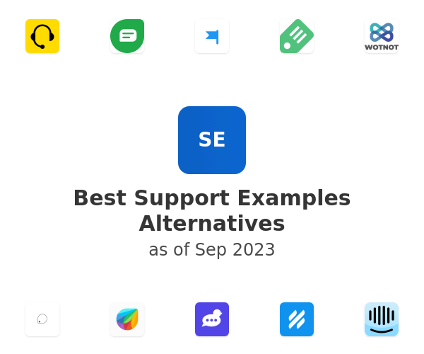 Best Support Examples Alternatives