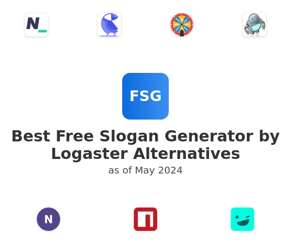 Best Free Slogan Generator by Logaster Alternatives