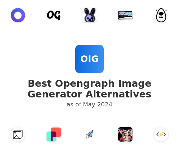Best Opengraph Image Generator Alternatives