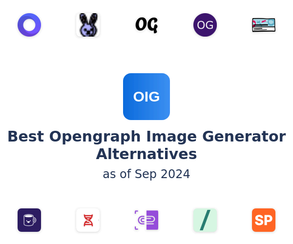 Best Opengraph Image Generator Alternatives