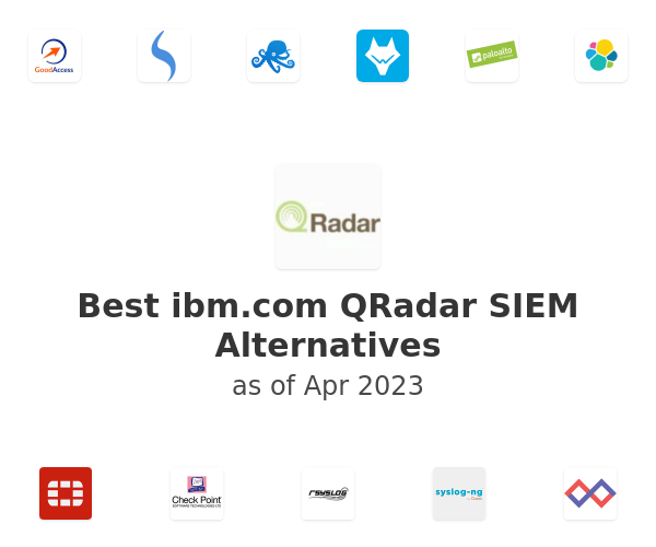 Best ibm.com QRadar SIEM Alternatives