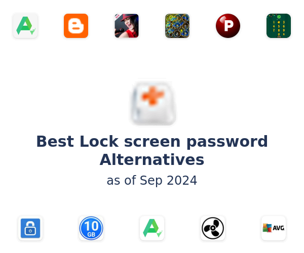 Best Lock screen password Alternatives