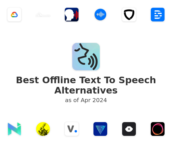 Best Offline Text To Speech Alternatives